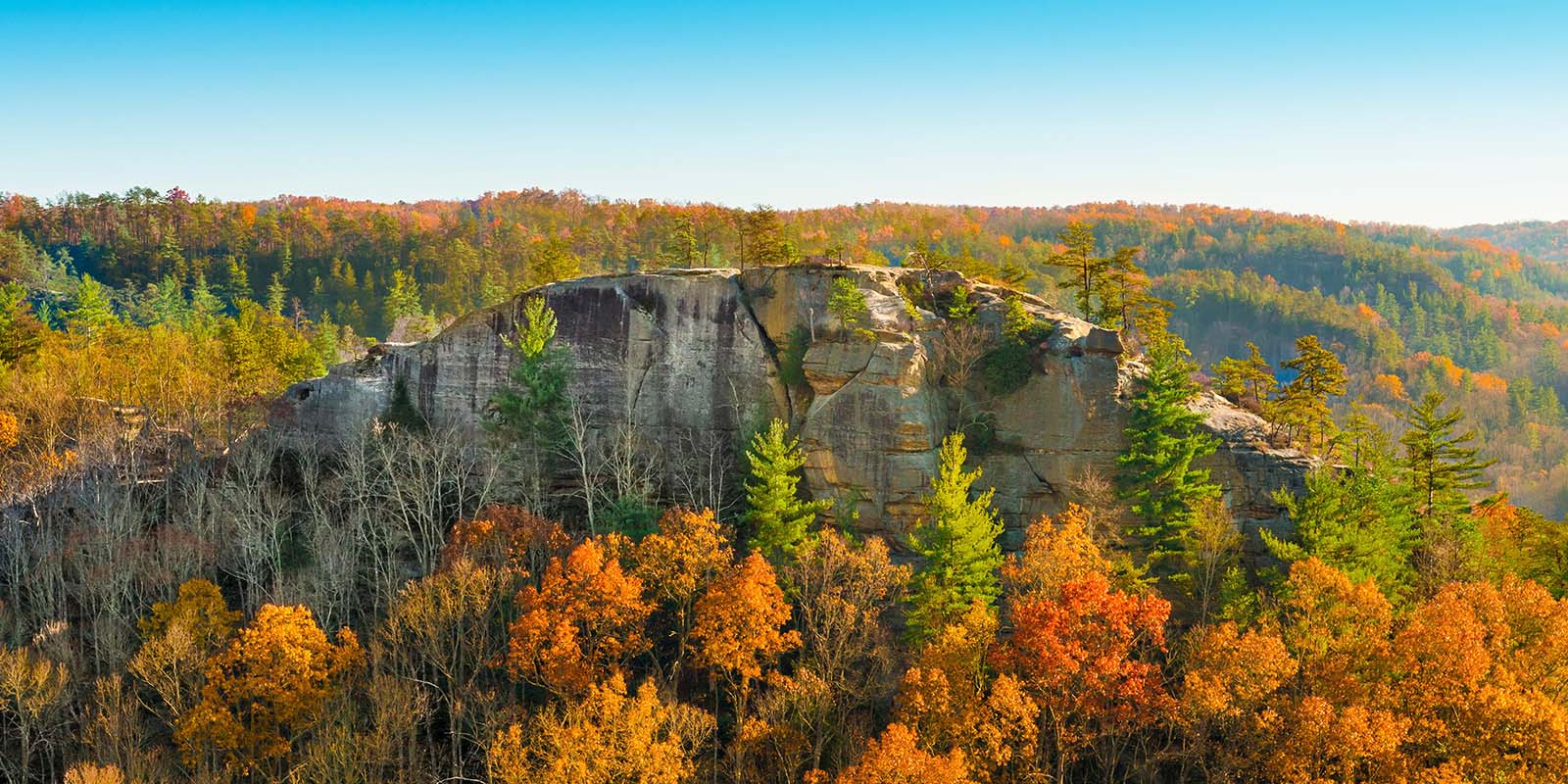 Hiking in Red River Gorge